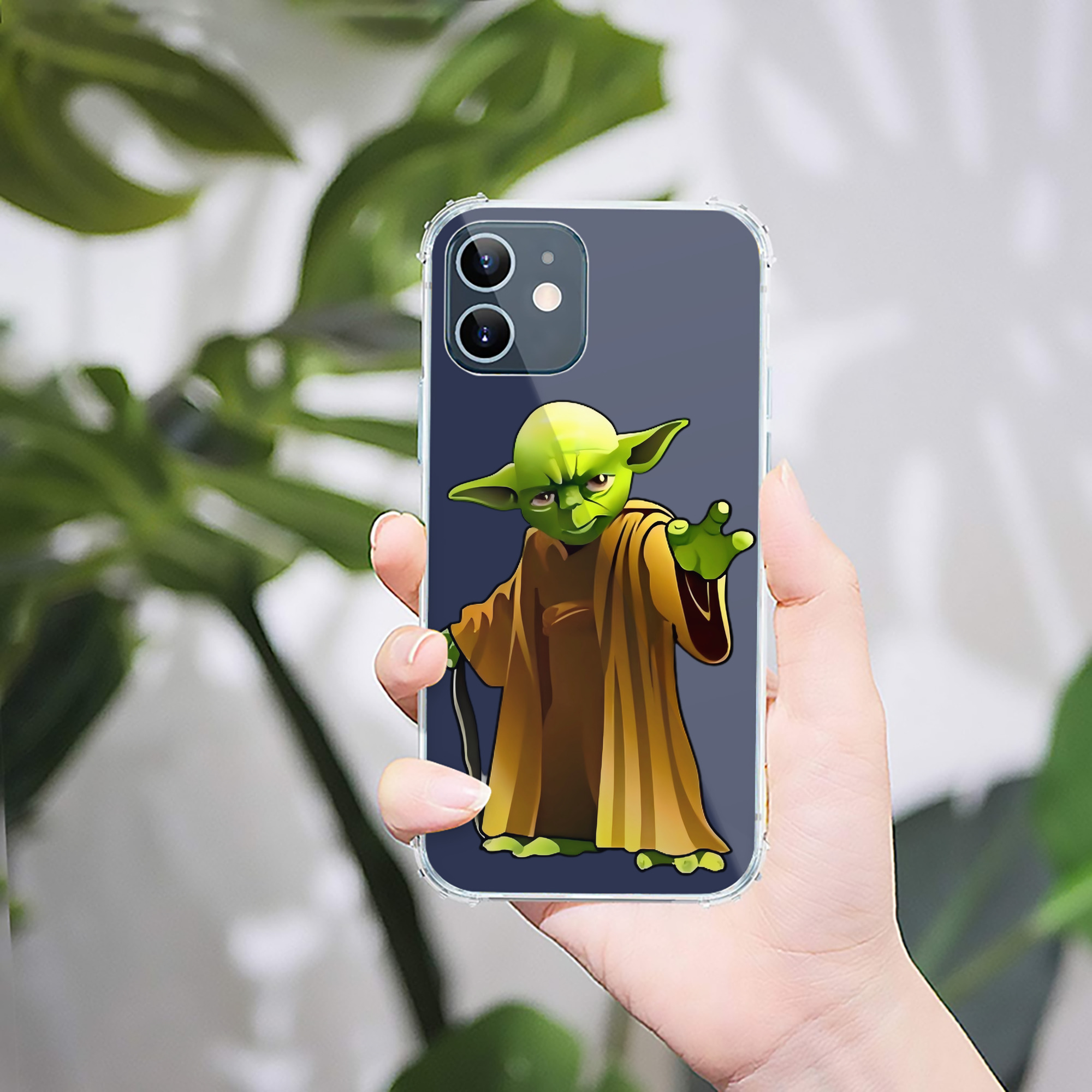 （画像用） スター・ウォーズ Star Wars 【iPhone 12シリーズ対応】透明スマホケース（クリアソフトケース）